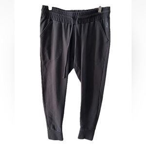 Free people movement sunny skinny Black Jogger Pants l